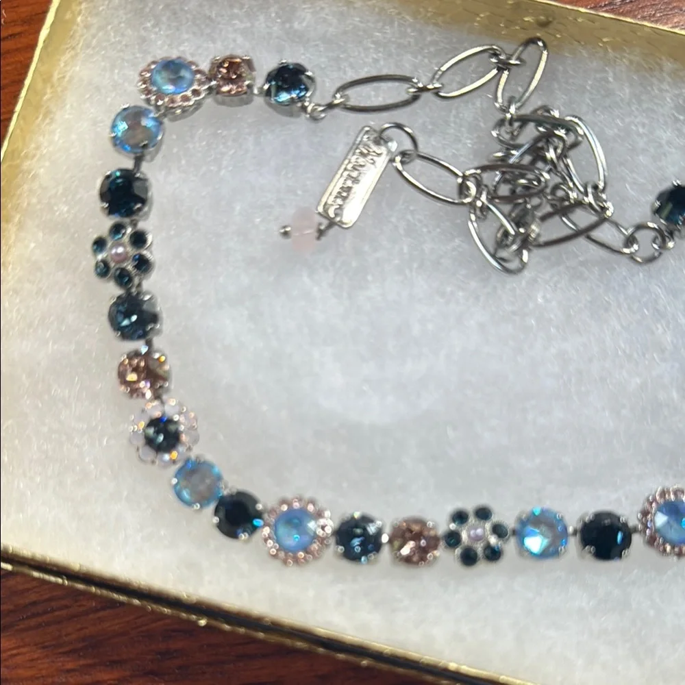 Mariana Swarovski crystal Blue and Silver Jewelry Set - Picture 4 of 5